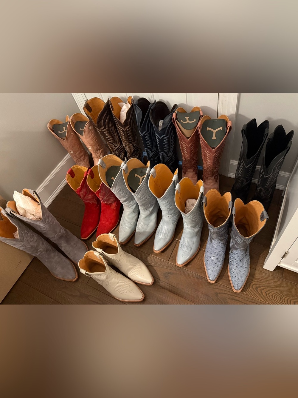 Lots of Tecovas Boots!! Sizes 10.5/11/12